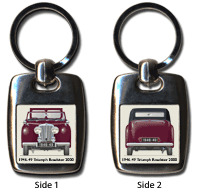 Triumph Roadster 2000 1946-49 Keyring 5